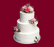 Svatební dort – w007
