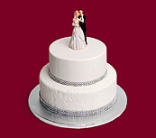 Svatební dort – w019