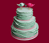 Svatební dort – w023