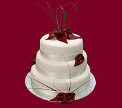 Svatební dort – w057